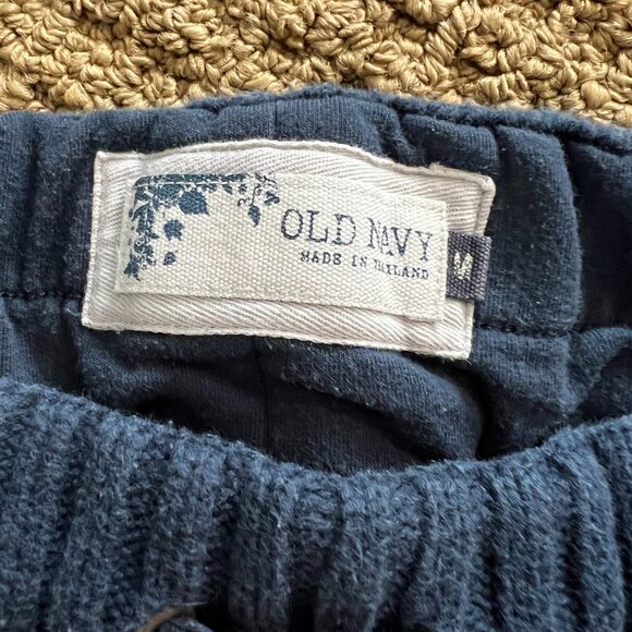 Old Navy Blue Cropped Jogger Pants - Picture 4 of 6